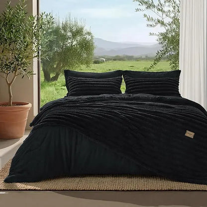 6-Piece Gentlesoft 2-in-1 Comforter Set All-Season Detachable Blanket with SnapTech