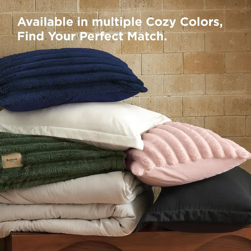 6-Piece Gentlesoft 2-in-1 Comforter Set All-Season Detachable Blanket with SnapTech