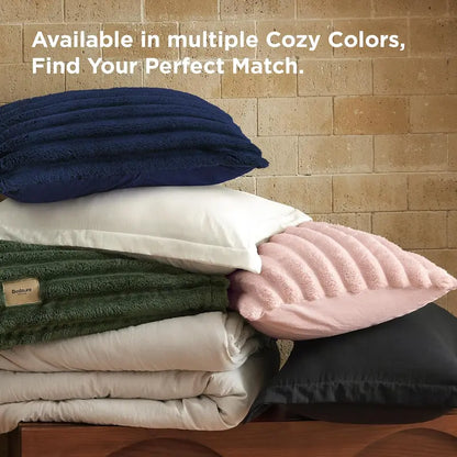 6-Piece Gentlesoft 2-in-1 Comforter Set All-Season Detachable Blanket with SnapTech